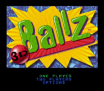 Ballz 3D - Fighting at Its Ballziest (USA) screen shot title